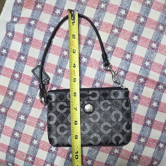 Coach Black and Silver Wristlet - Picture 9 of 9